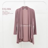 CCj-026 Cardigan jersey Lengan panjang